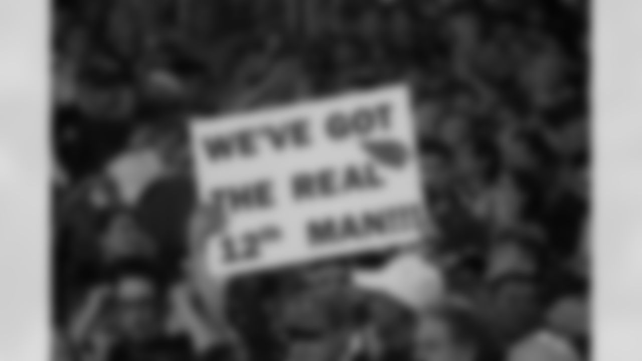 Fans at the game