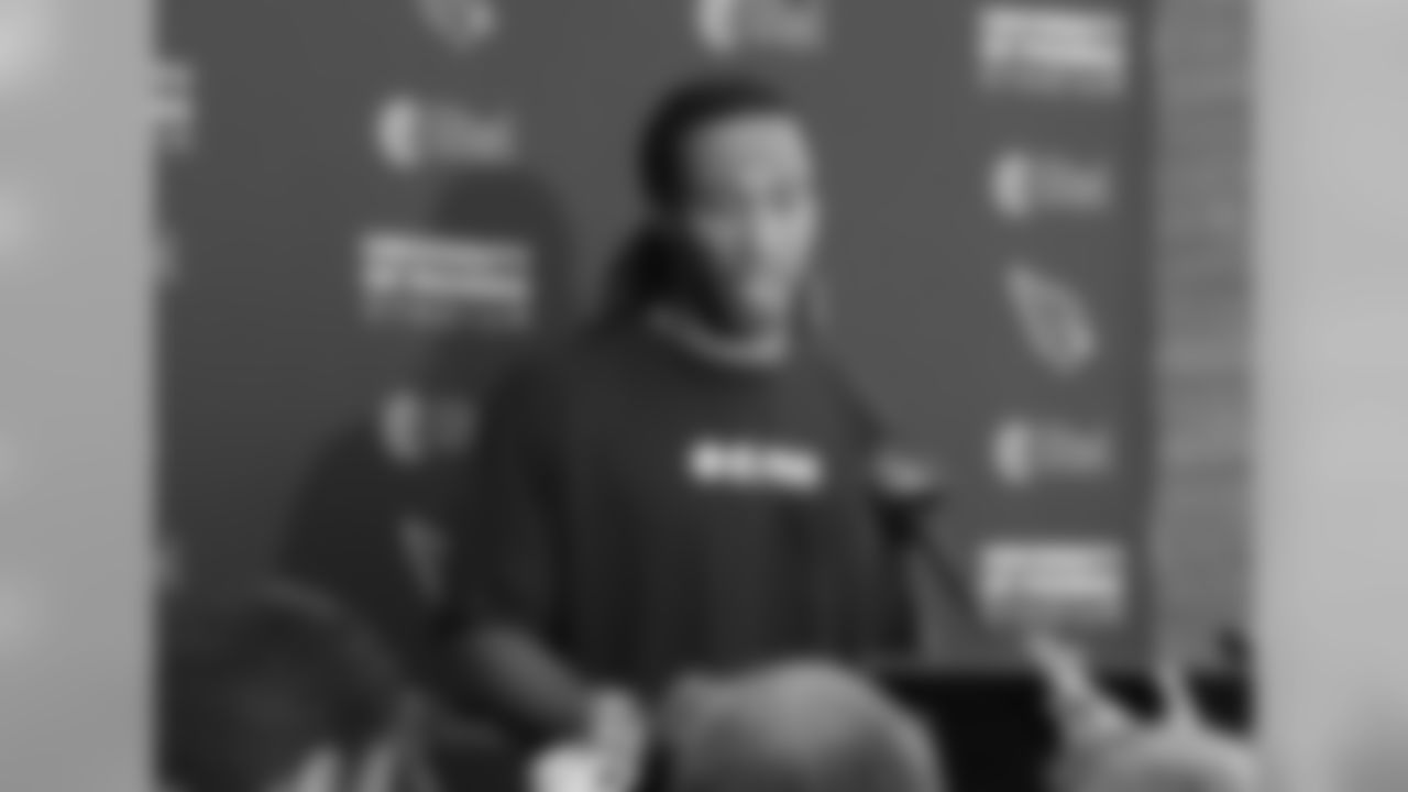 Fitzgerald addresses the media during the week