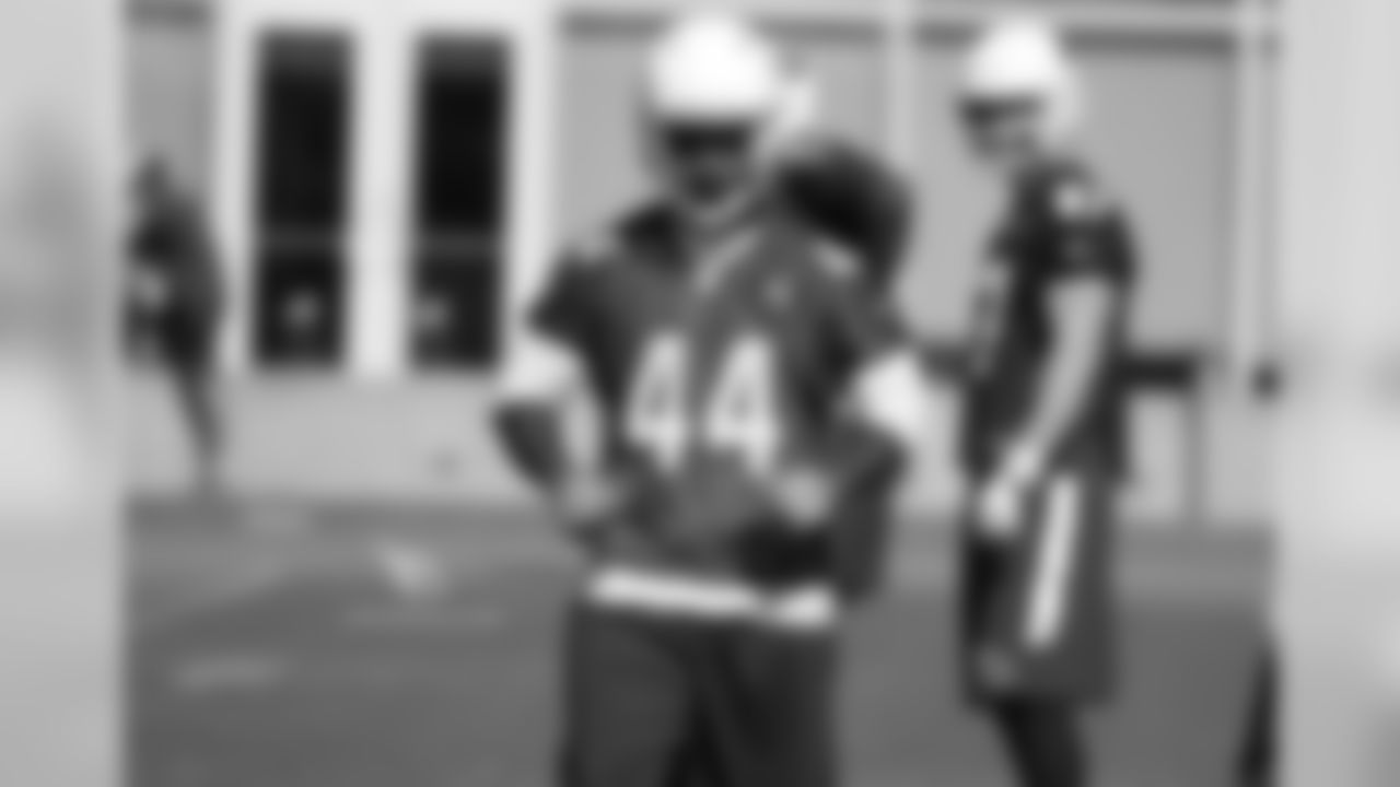 LB Markus Golden during OTAs