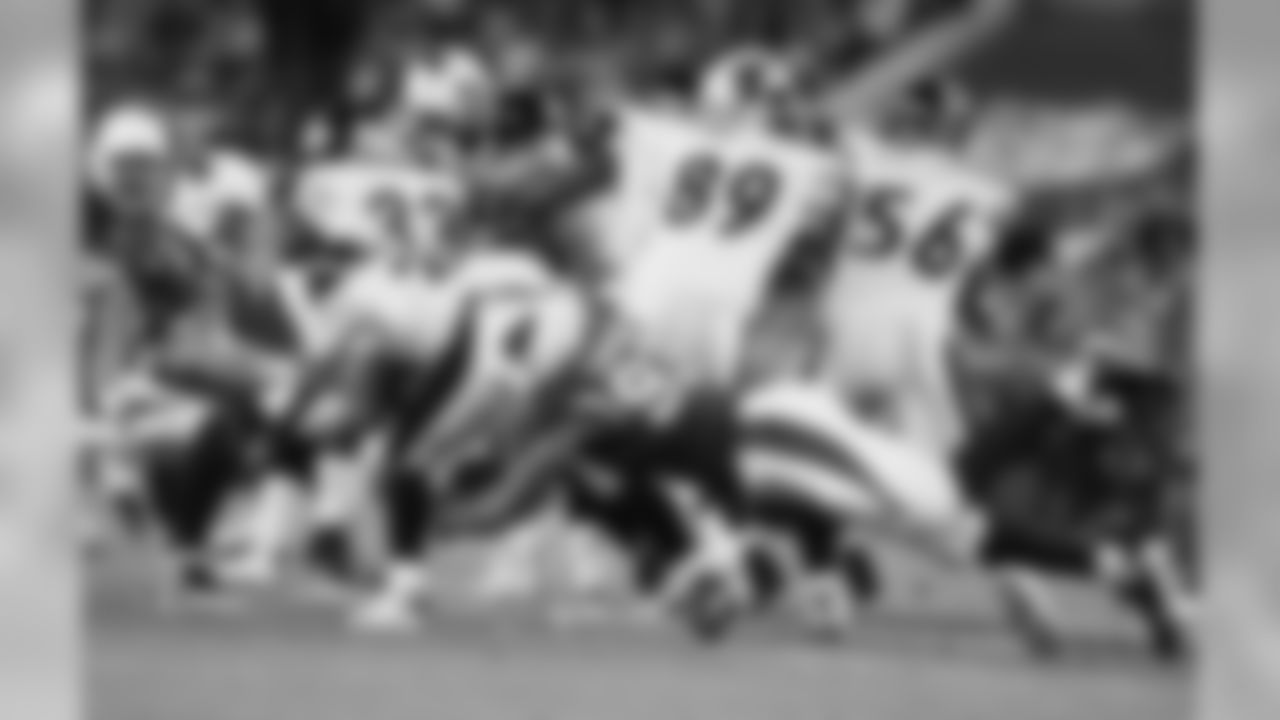 DE Calais Campbell registers a tackle