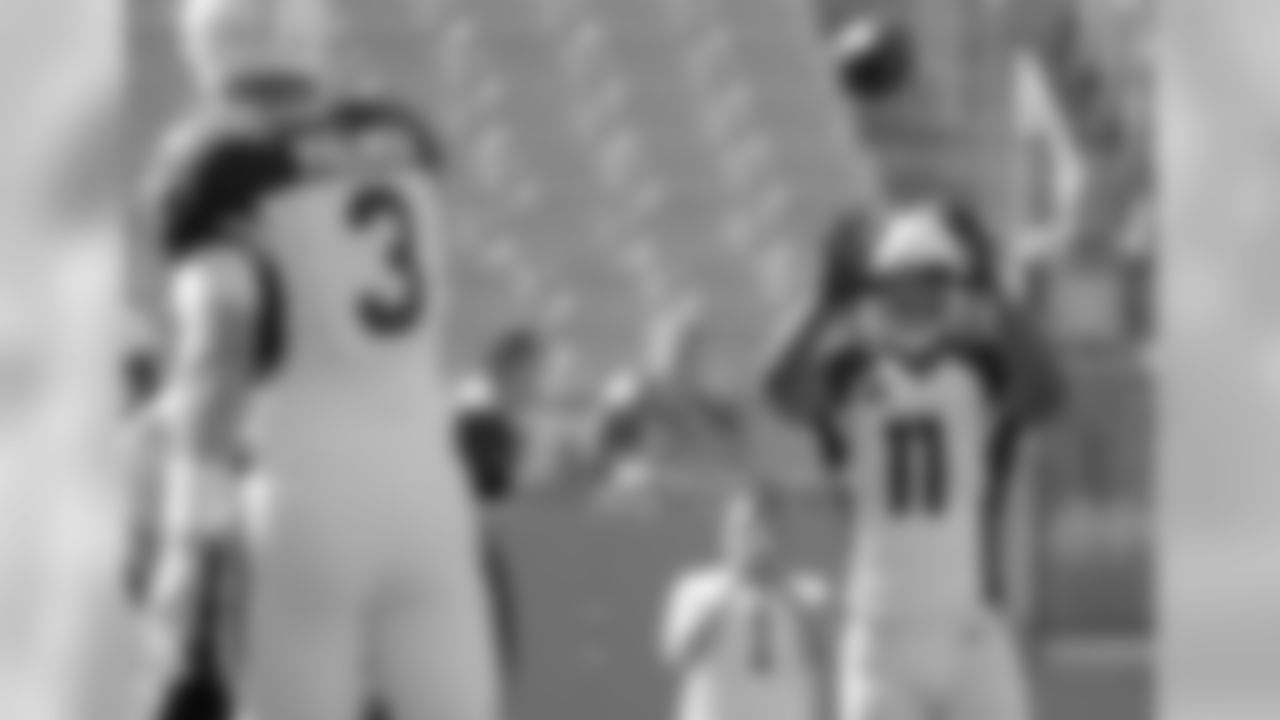 Palmer and Fitz warming up in Carolina