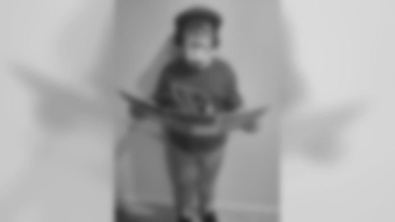 @RaisingZona shows off a younger Bruce Arians