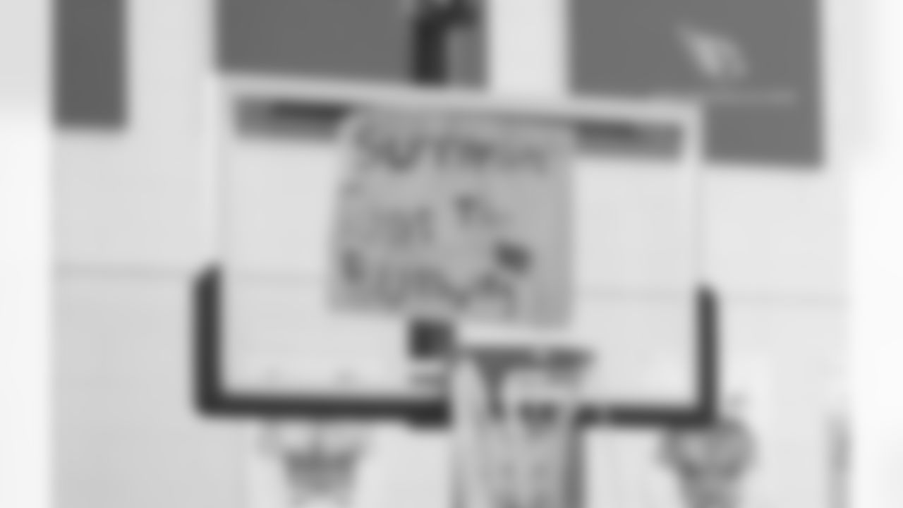 A sign in the gym