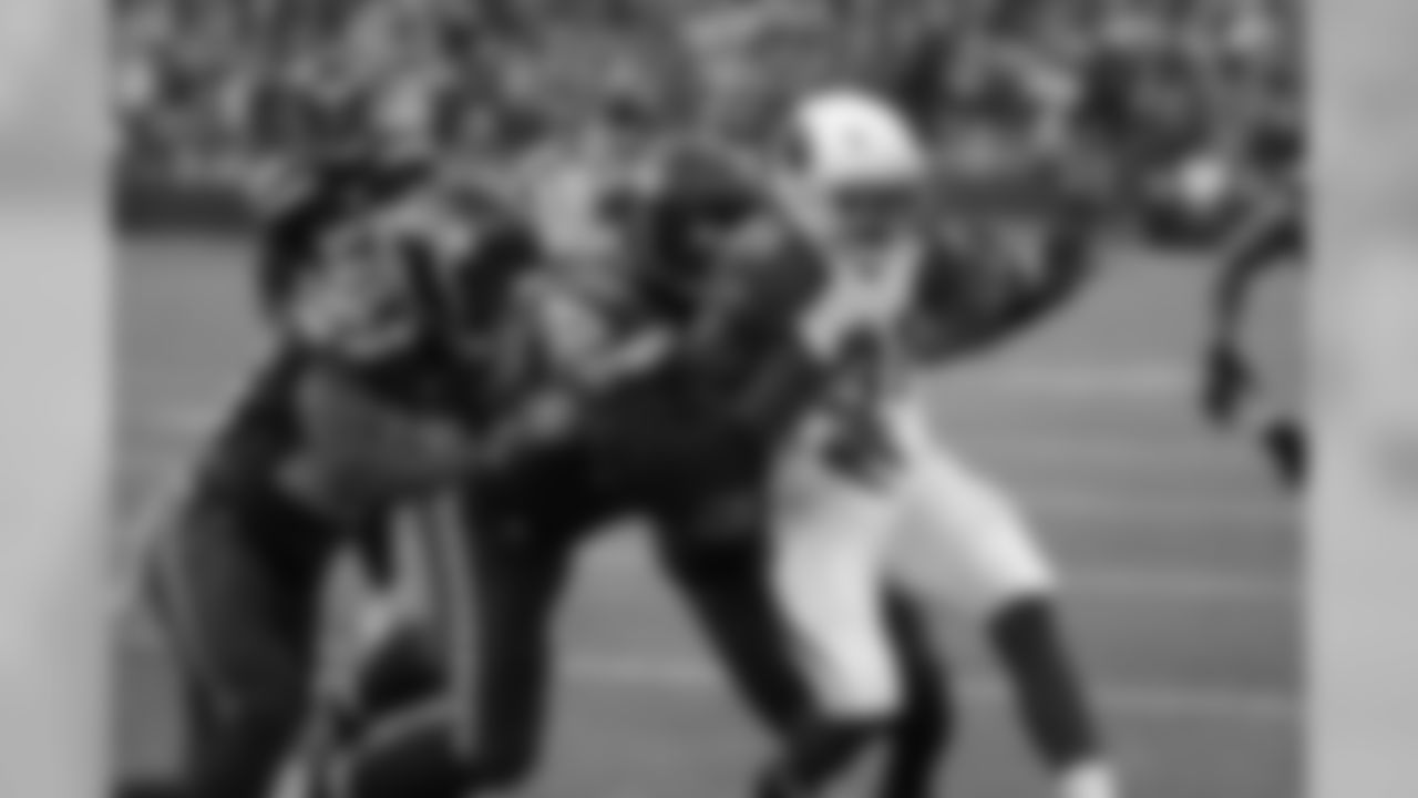 2016: RB David Johnson catches a pass