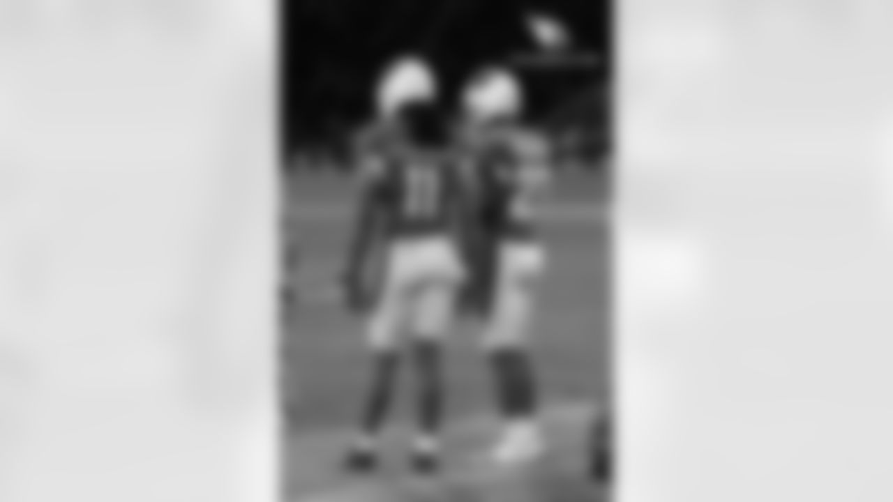 WR Larry Fitzgerald (left) and RB Adrian Peterson