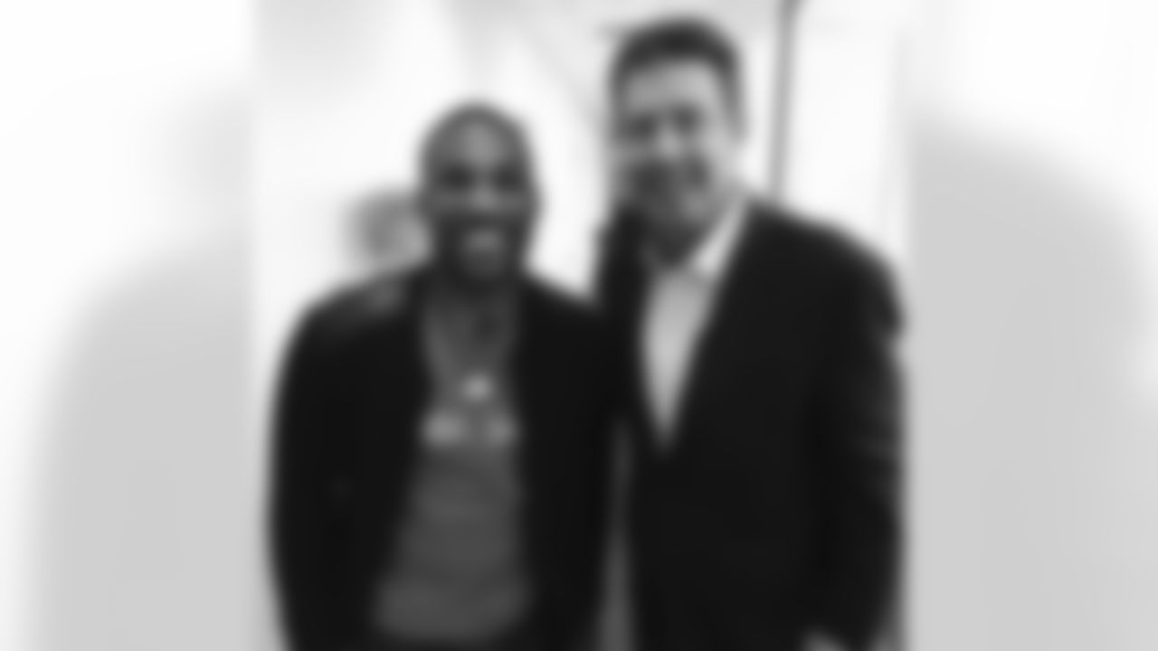 CB Patrick Peterson (@realpatrickpeterson) with former Dolphins QB Dan Marino