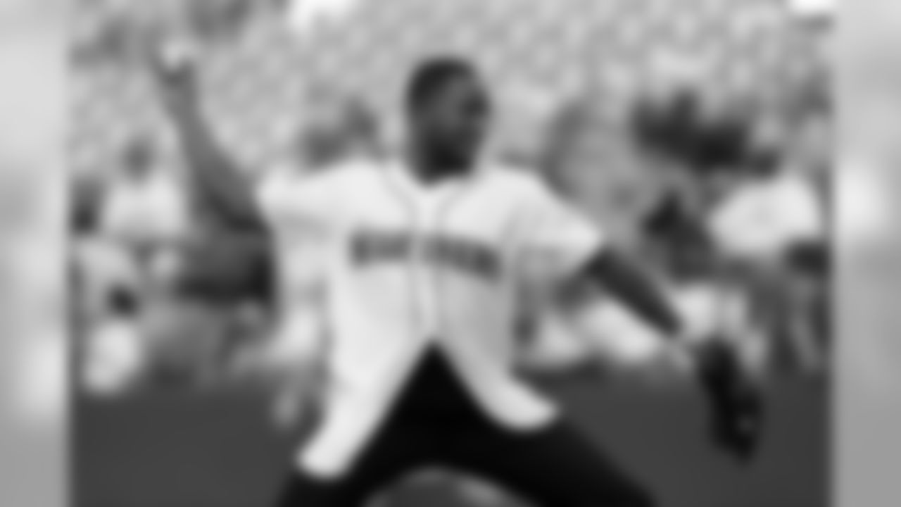 S Budda Baker at the Mariners game