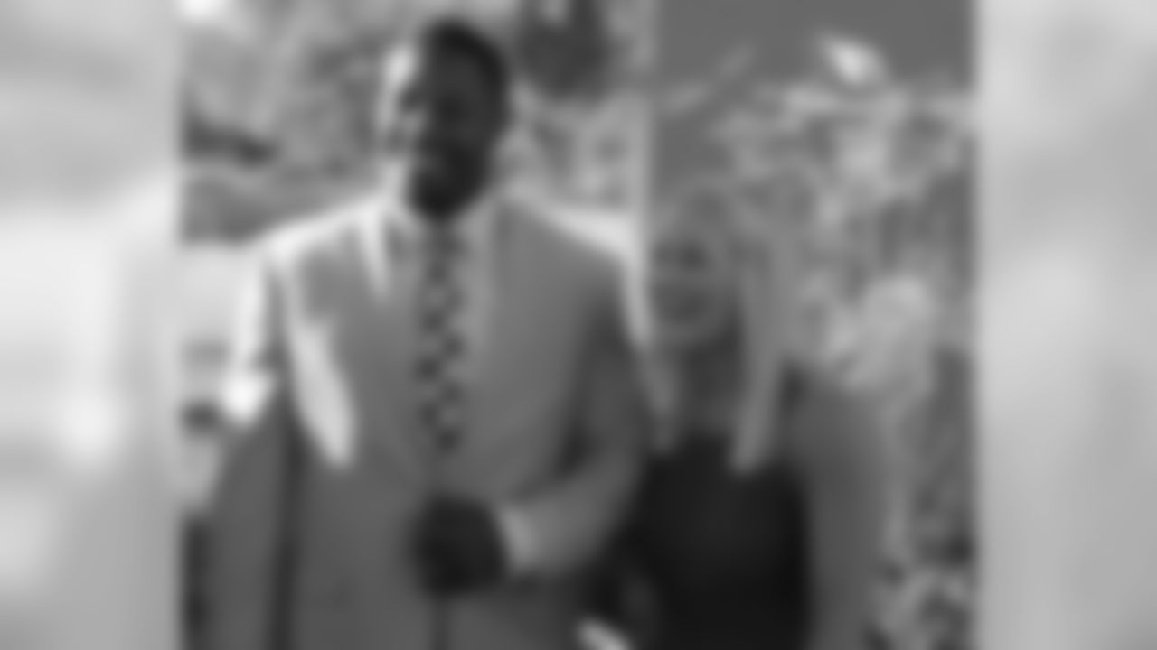 RB David Johnson and wife Meghan