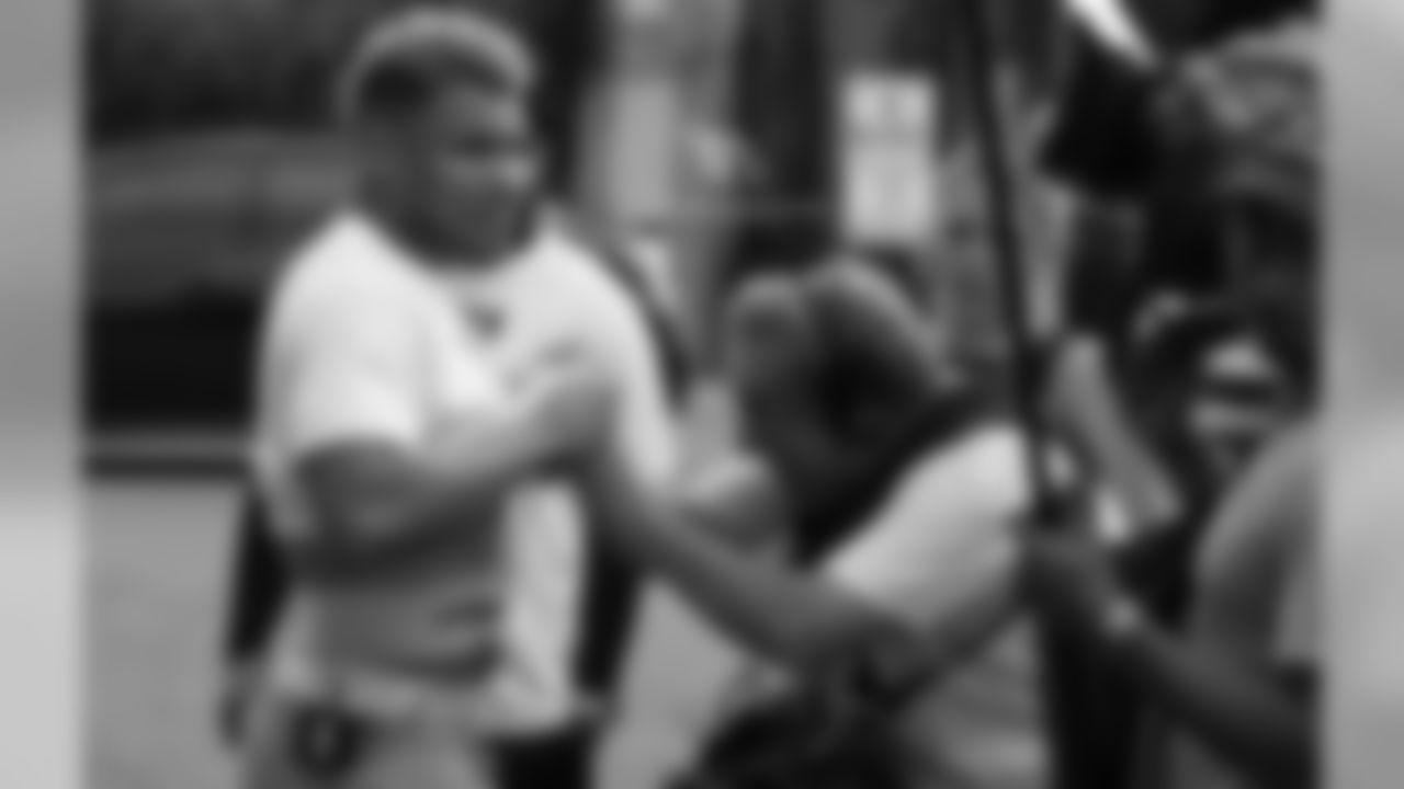 Mathieu gets wired up by NFL Films