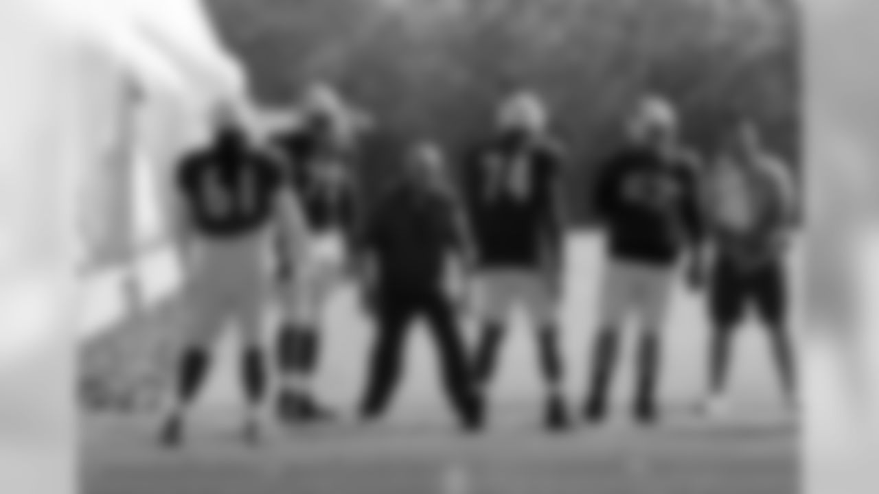 Offensive line work