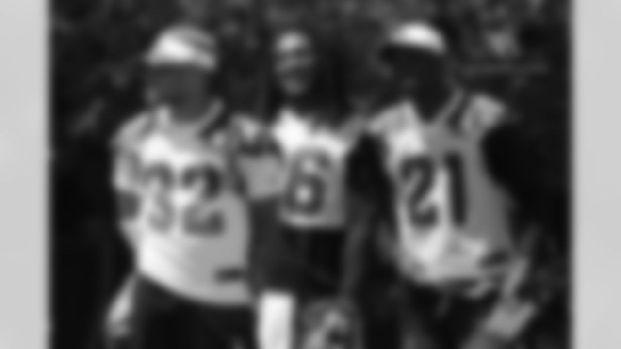From left: S Tyrann Mathieu, S D.J. Swearinger, CB Patrick Peterson