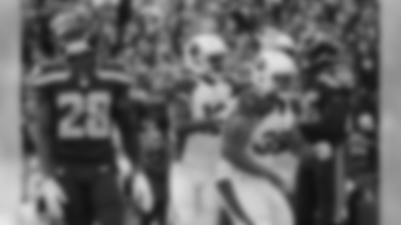 RB Elijhaa Penny celebrates a touchdown