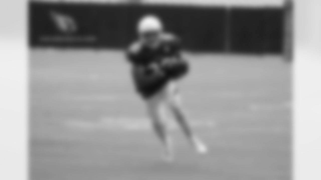 S Tyrann Mathieu picks off a pass in practice