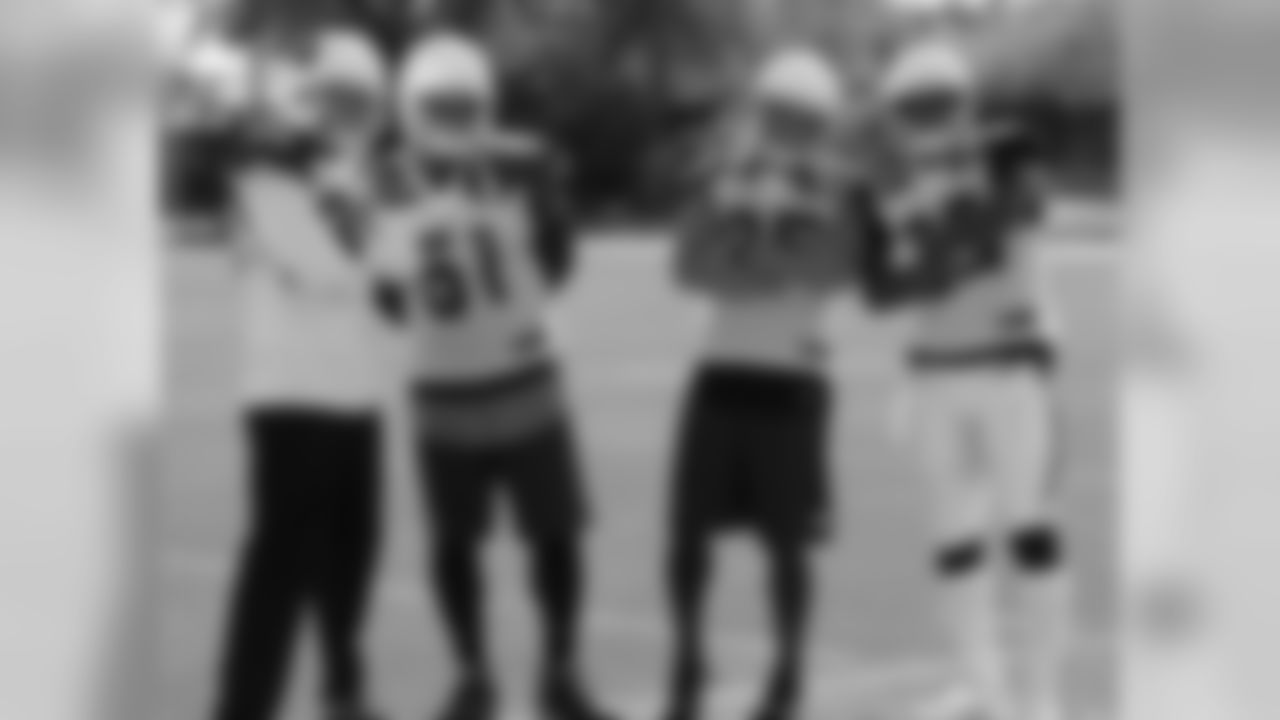 From left: S Deone Bucannon, LB Kevin Minter, CB Jerraud Powers and S Tony Jefferson