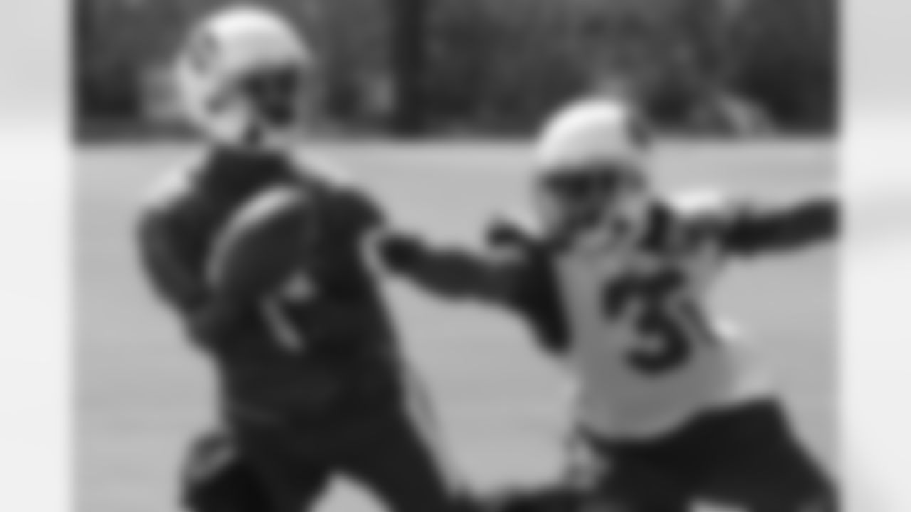 CB Cariel Brooks deflects a pass intended for WR John Brown