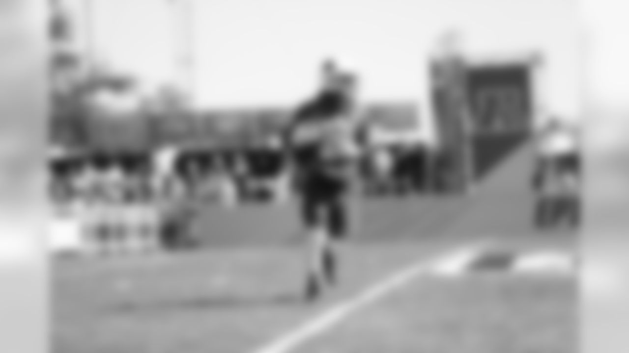 CB Patrick Peterson competing in the Skills Challenge