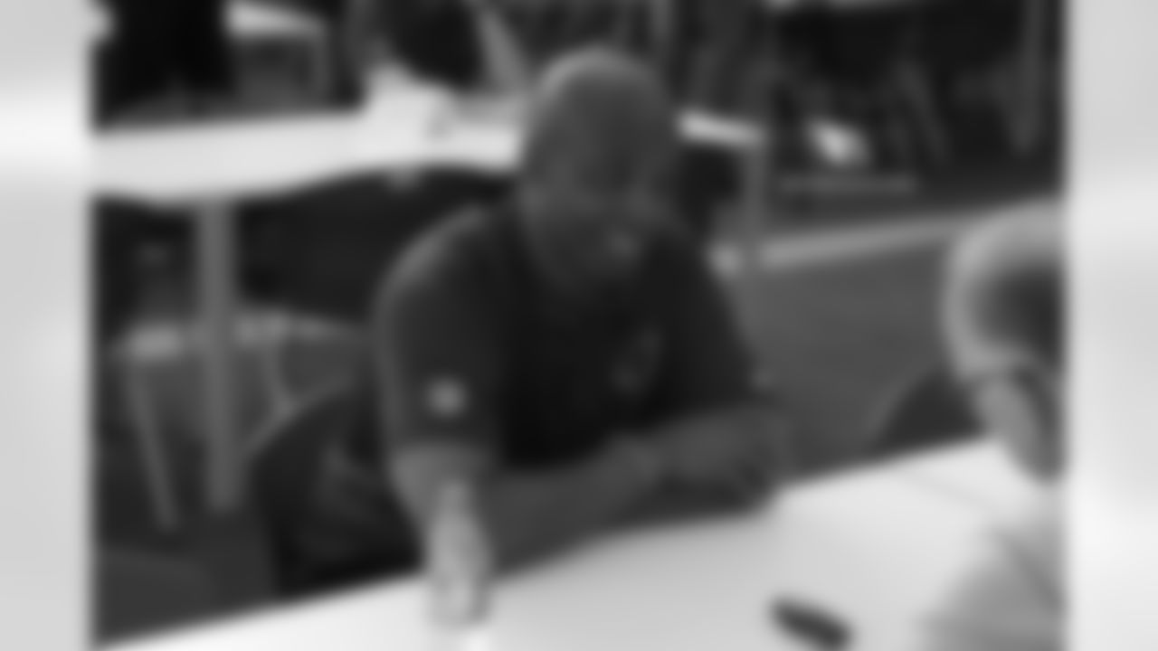 Defensive backs coach David Merritt, Sr.