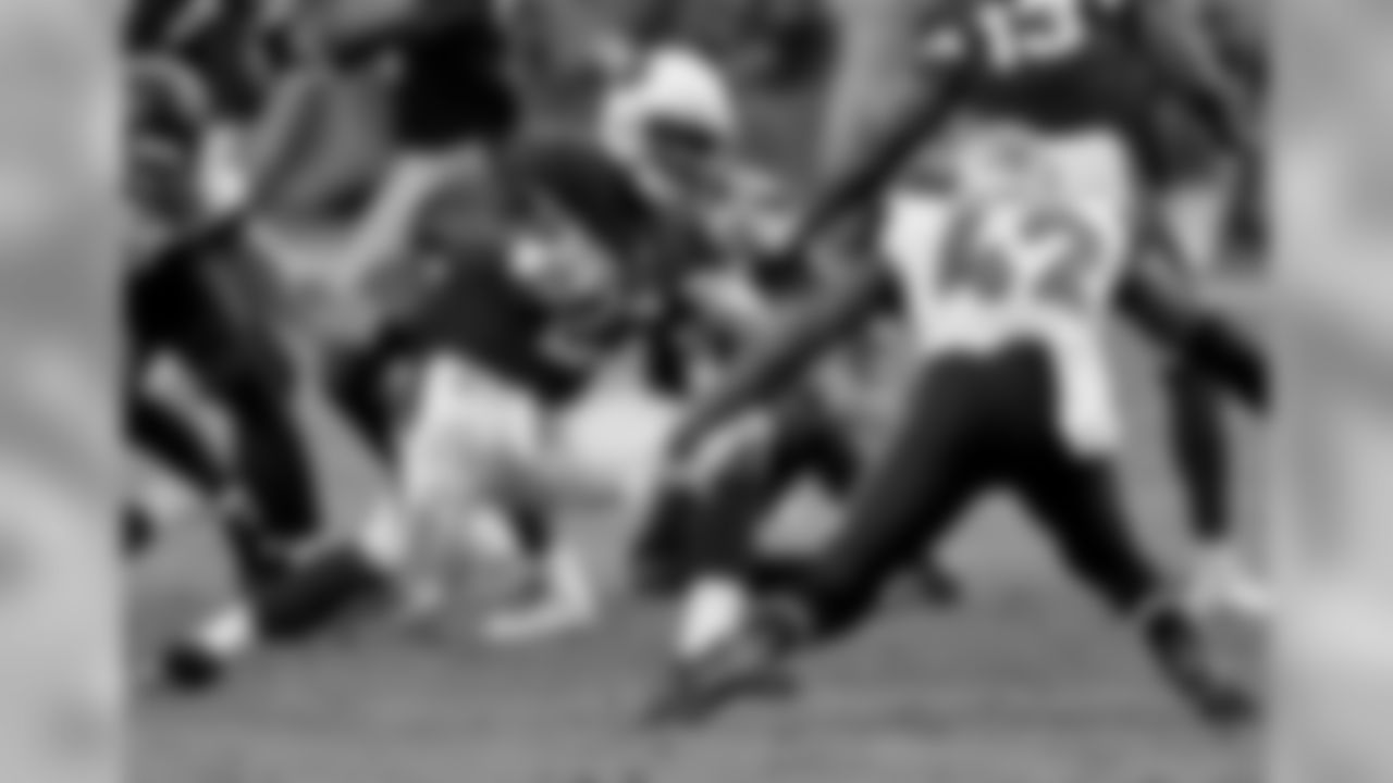 RB Adrian Peterson with the carry