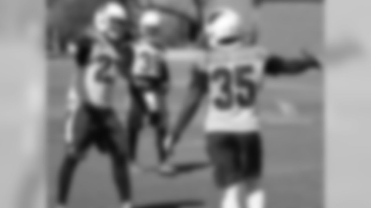 CB Cariel Brooks is congratulated after nice coverage