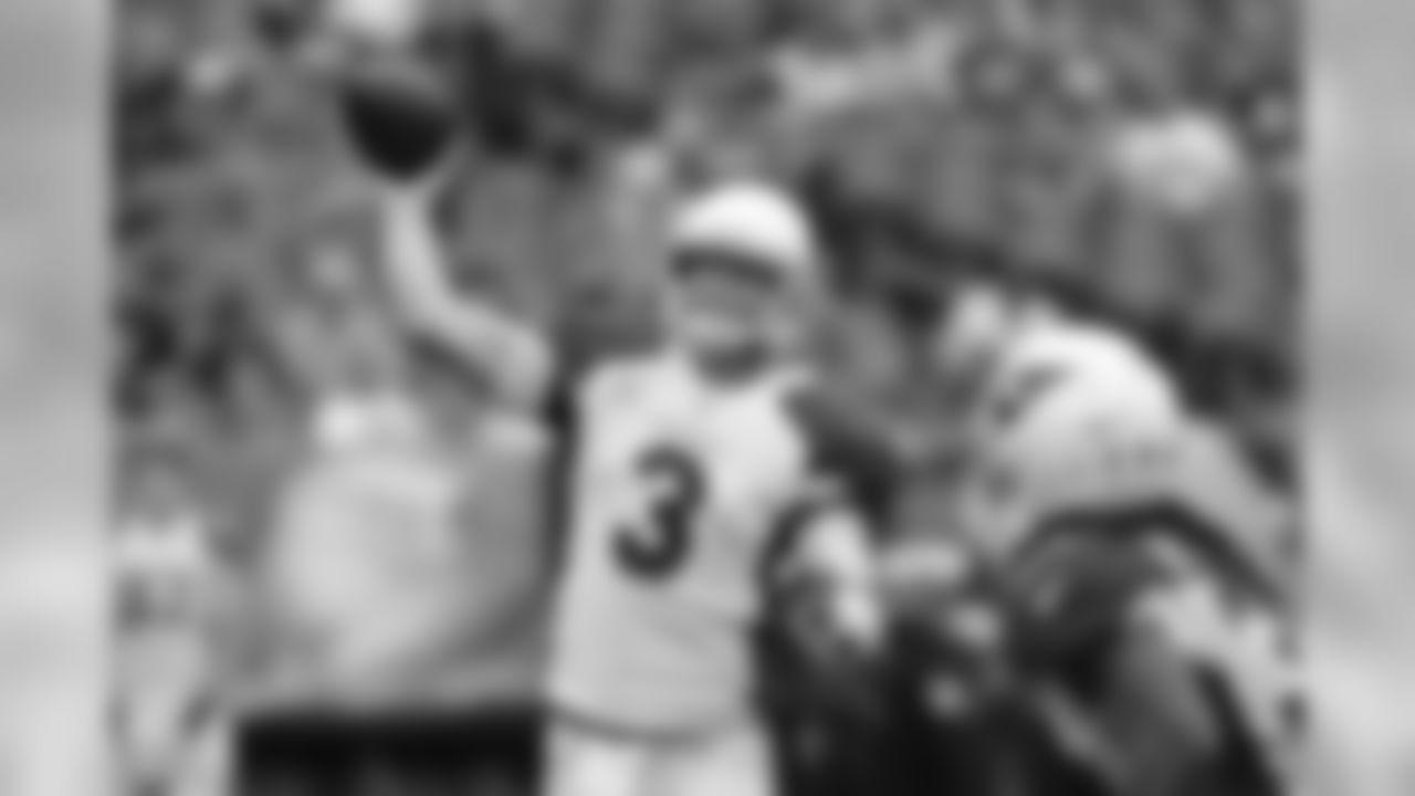 QB Carson Palmer makes the throw