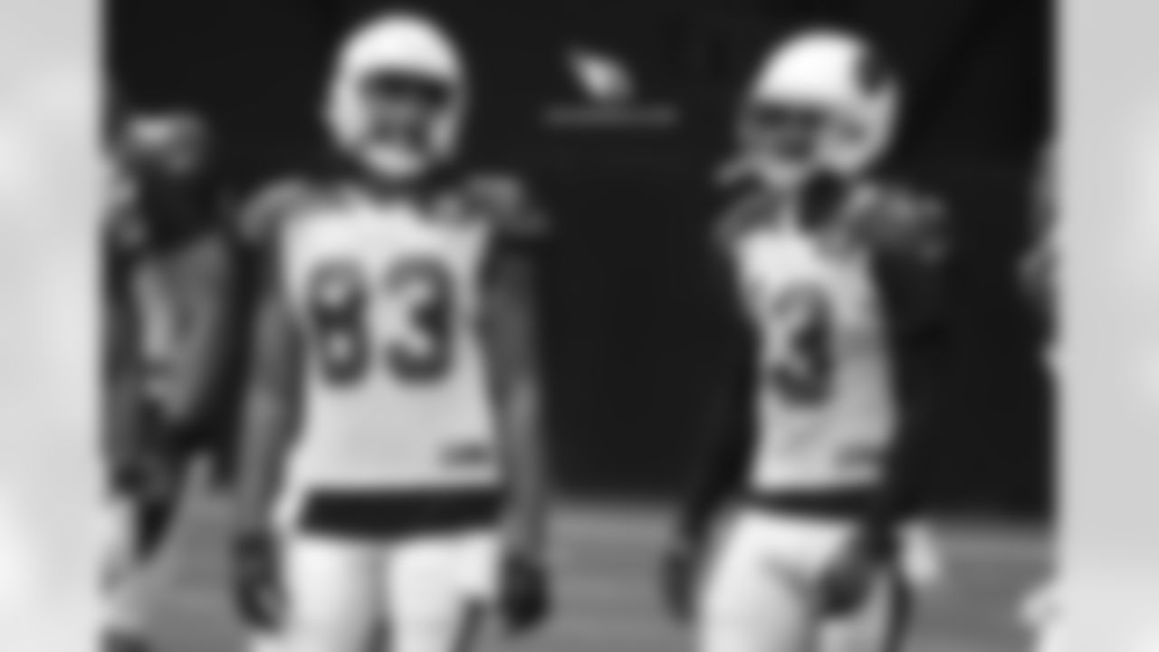 WR Aaron Dobson (left) and WR Jaron Brown