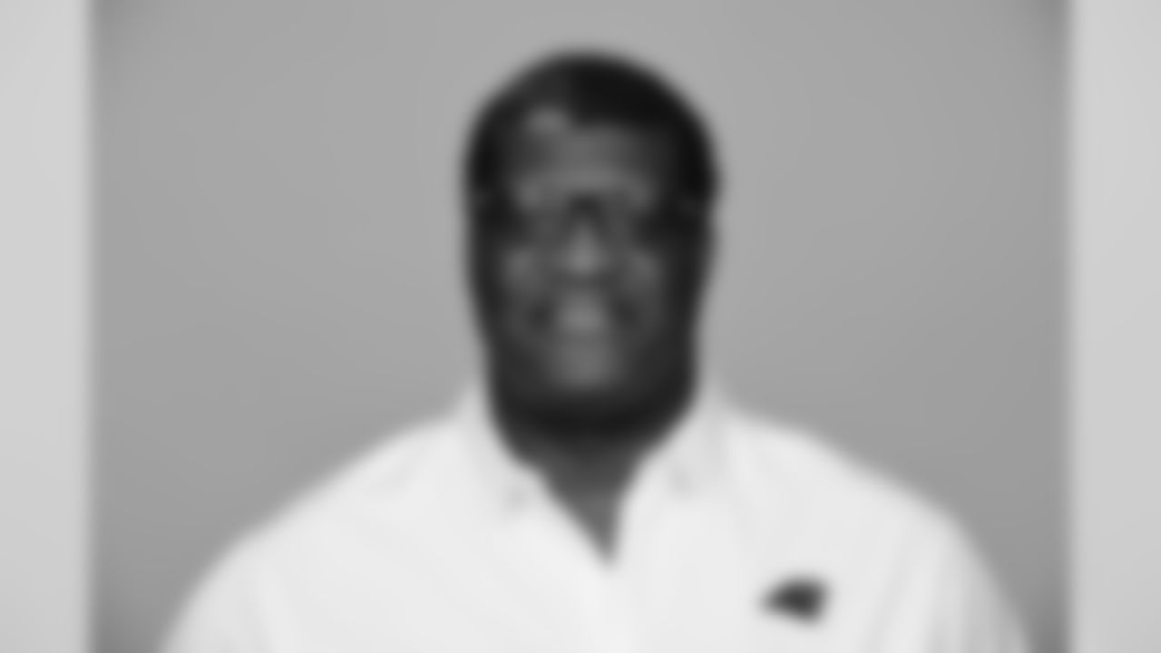 Offensive line coach Ray Brown