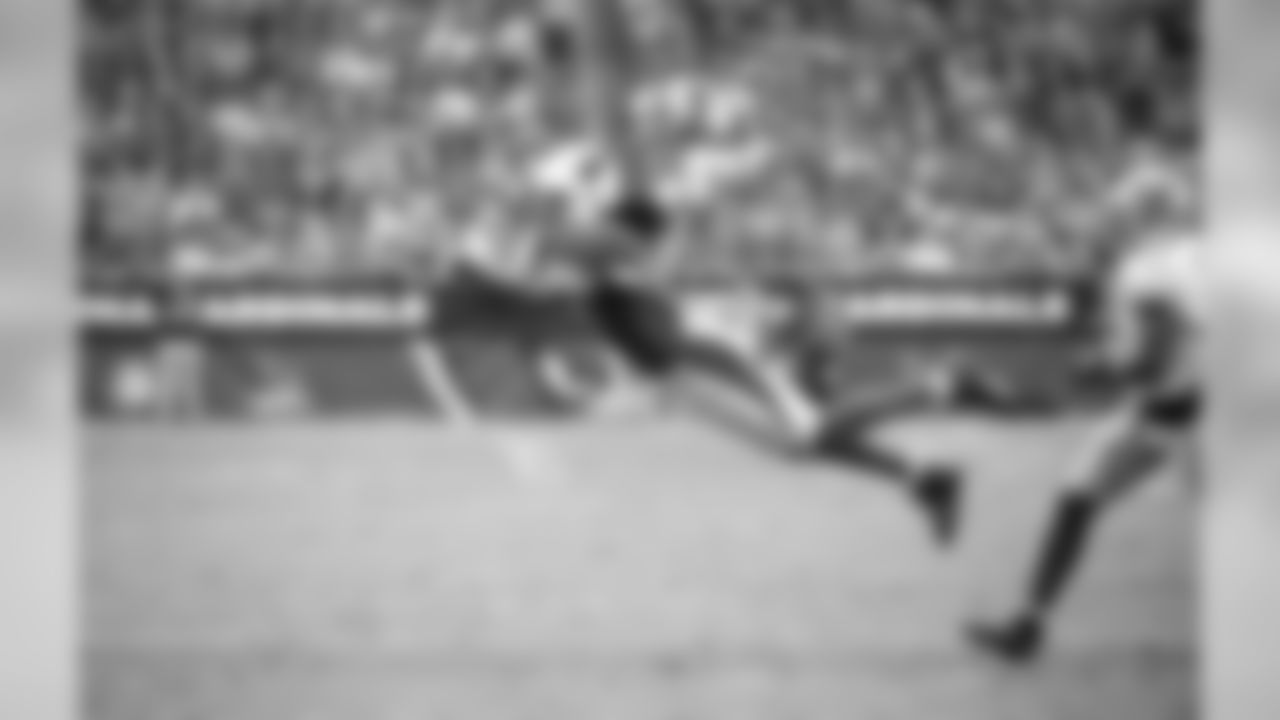 WR Larry Fitzgerald lays out against the 49ers