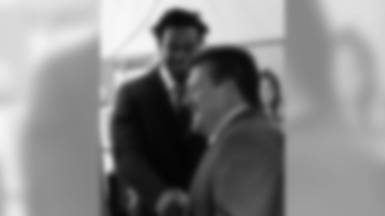 Nkemdiche with team president Michael Bidwill