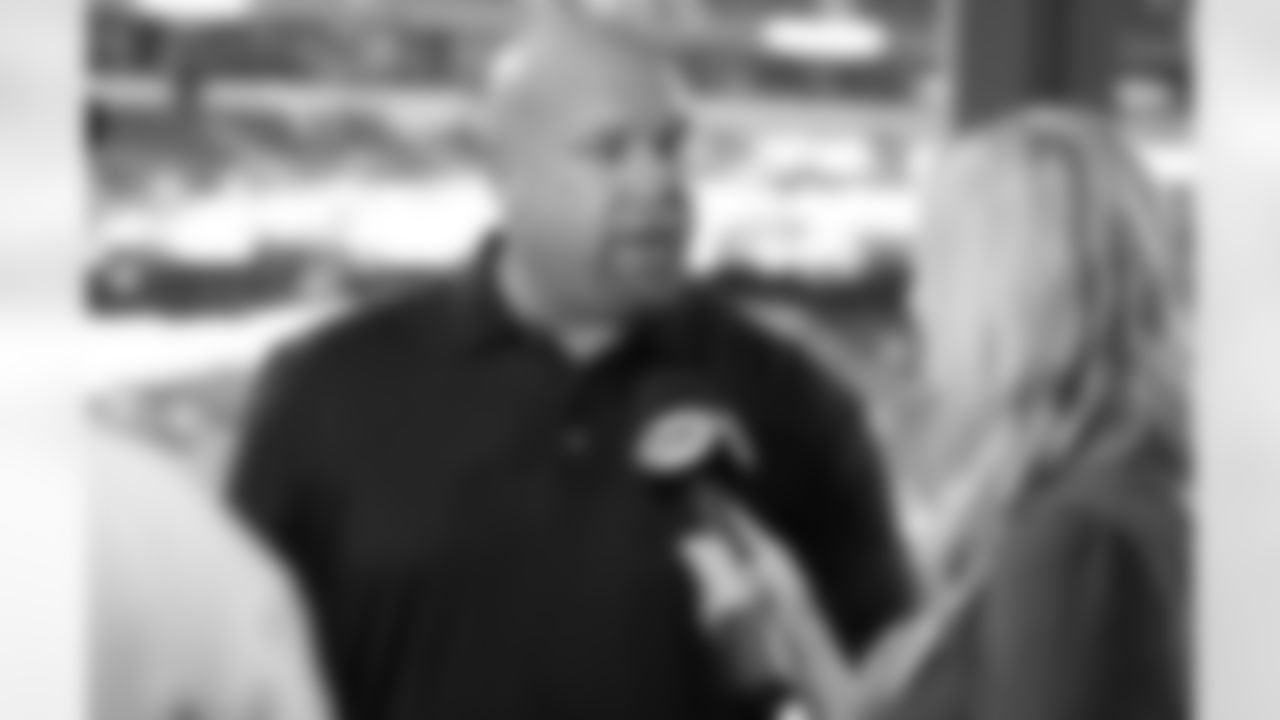GM Steve Keim is interviewed on Fox Sports Arizona