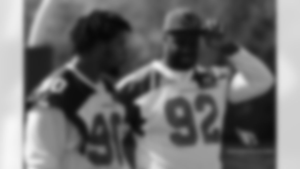 Defensive tackles Robert Nkemdiche and Frostee Rucker