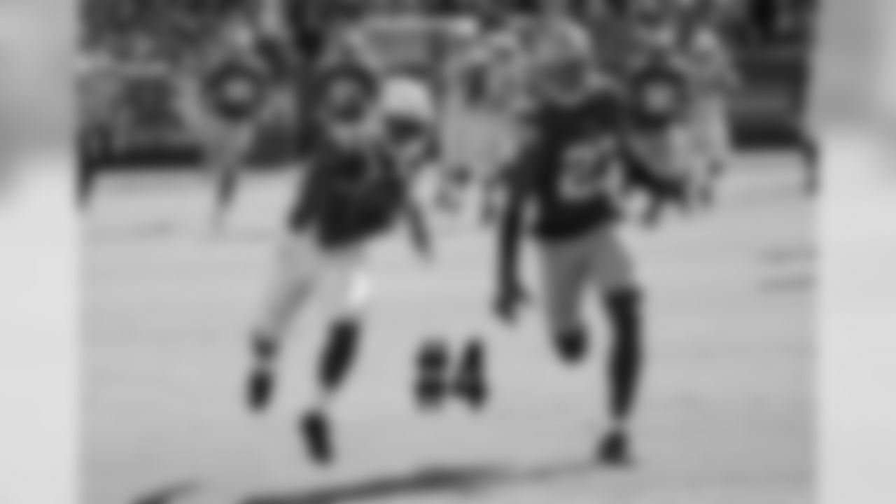 WR John Brown catches a deep pass
