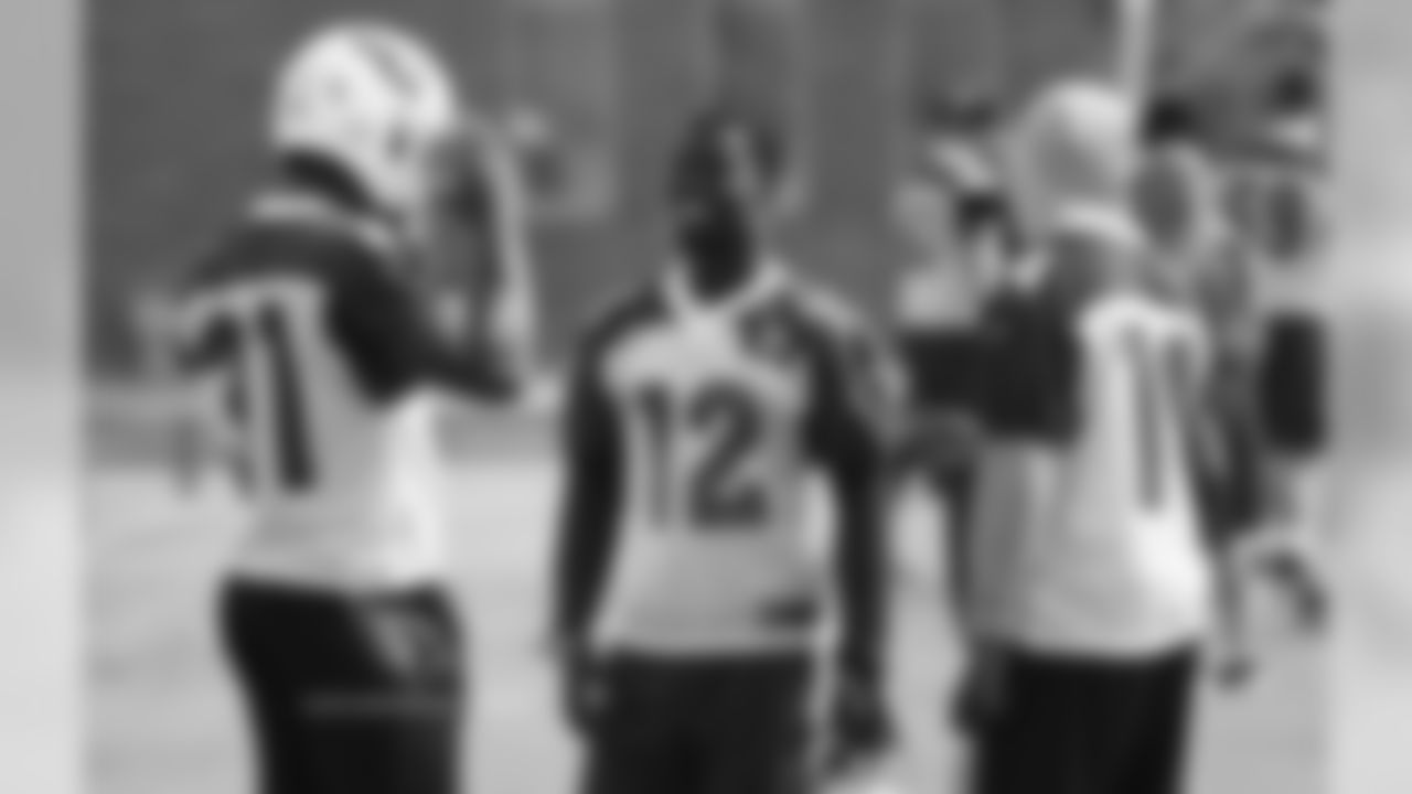 WR John Brown during OTAs