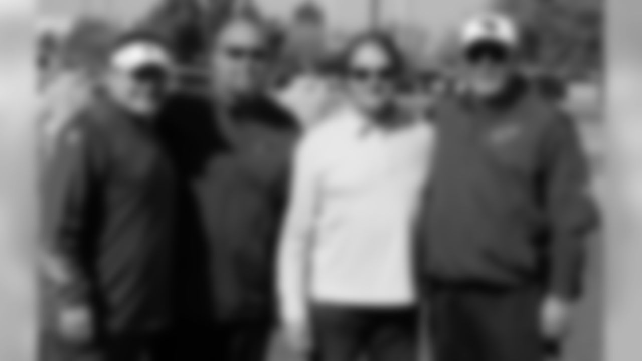 From left: Michael Bidwill, Steve Keim, Tony La Russa and Bruce Arians
