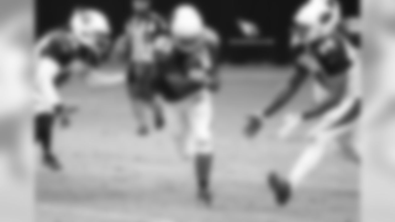 RB Chris Johnson finds a hole