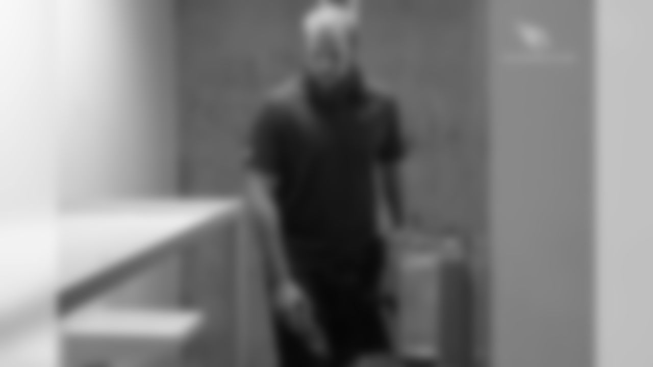 TE Steven Wroblewski inside a jail cell