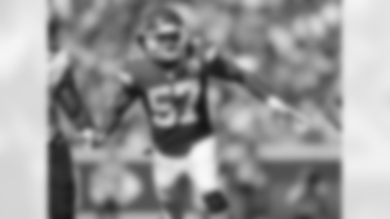 Kansas City Chiefs linebacker D.J. Alexander (57)