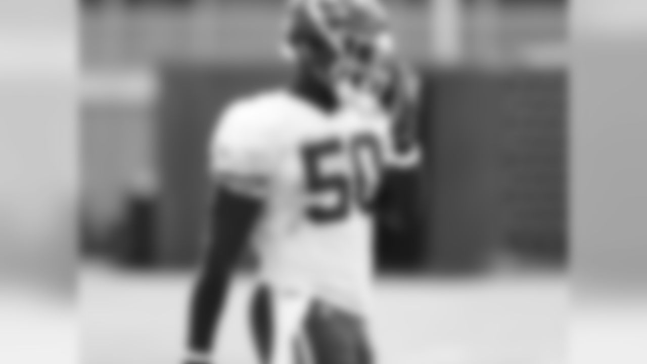 Kansas City Chiefs linebacker Justin Houston (50) during practice on August 21, 2018