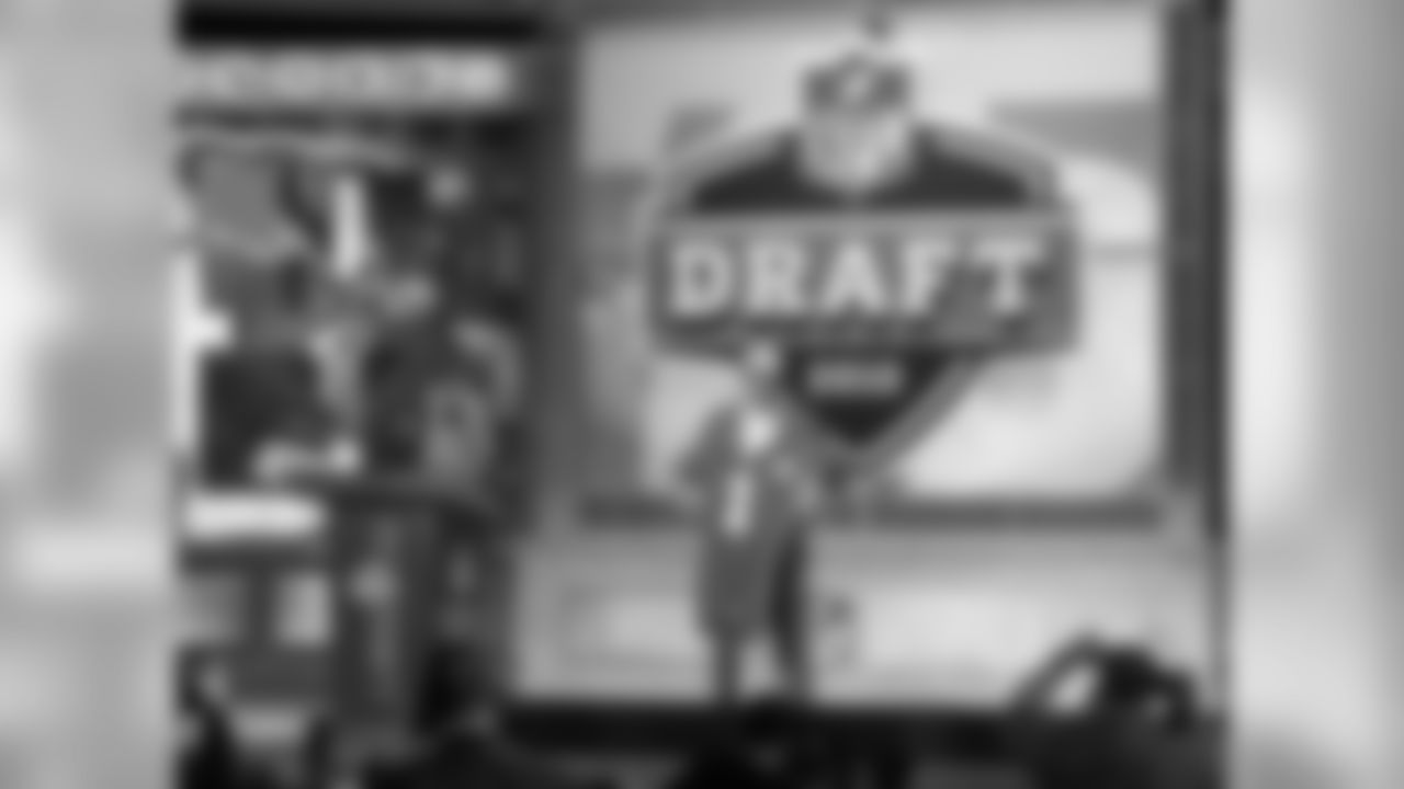 Eric Berry is selected by the Kansas City Chiefs during the 2010 NFL Draft at Radio City Music Hall in New York City, NY on Apr. 22, 2010. (AP Photo/Ben Liebenberg)