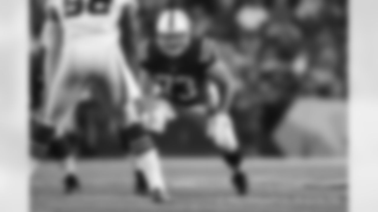Against San Diego, the fifth-round pick from North Dakota State made his first career NFL start. After Joe Haeg played 32 snaps at right guard last Sunday, he then slid over to right tackle for the injured Joe Reitz. Haeg could very well be starting in one of those two spots again this week.