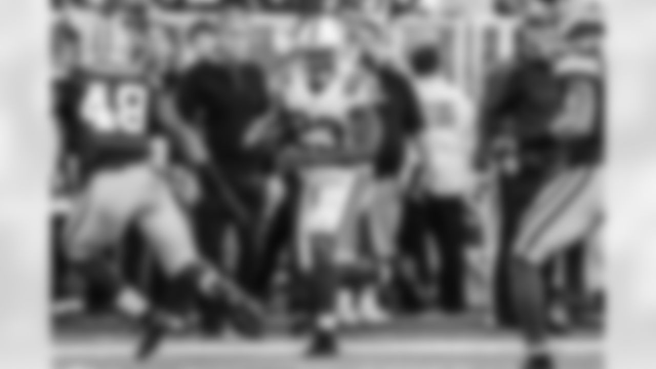 The workhorse running back is still on pace for a 1,000-yard season. Frank Gore is hovering slightly above four yards per carry and has 592 yards after nine games. It's worth repeating: the last time the NFL saw a 1,000-yard rusher at the age of 33 or older was 1984 (John Riggins).