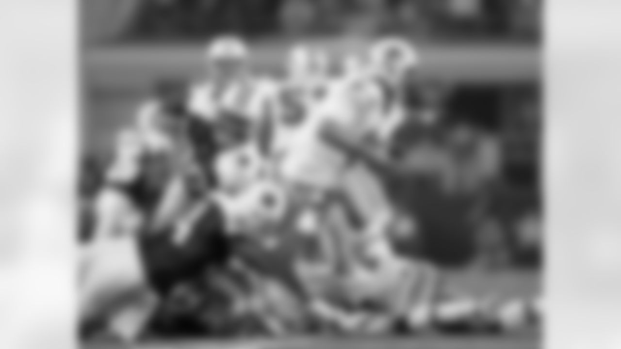 2011 - In the Thanksgiving Day game against the Miami Dolphins, Ware notched two tackles and recovered a fumble that led to Dallas' first touchdown of the day.