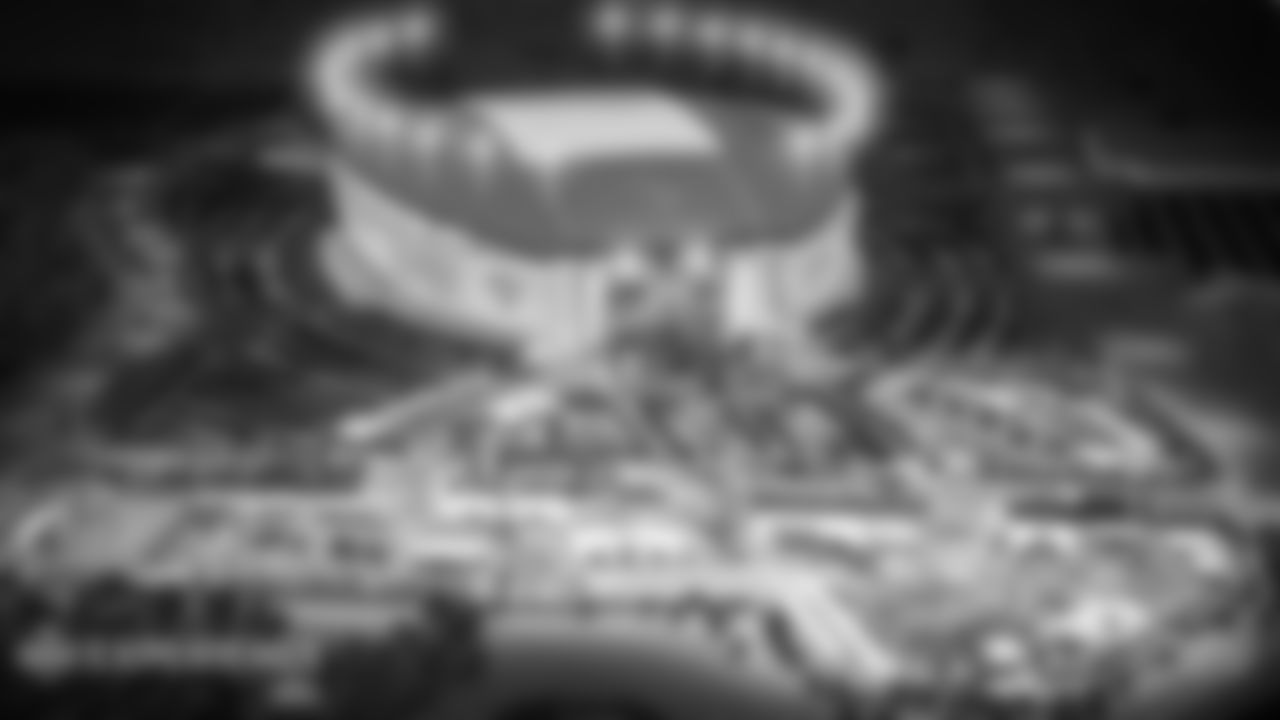 14 March 2018: Renderings from the NFL of the 2018 NFL Draft at AT&T Stadium in Arlington, Texas.
