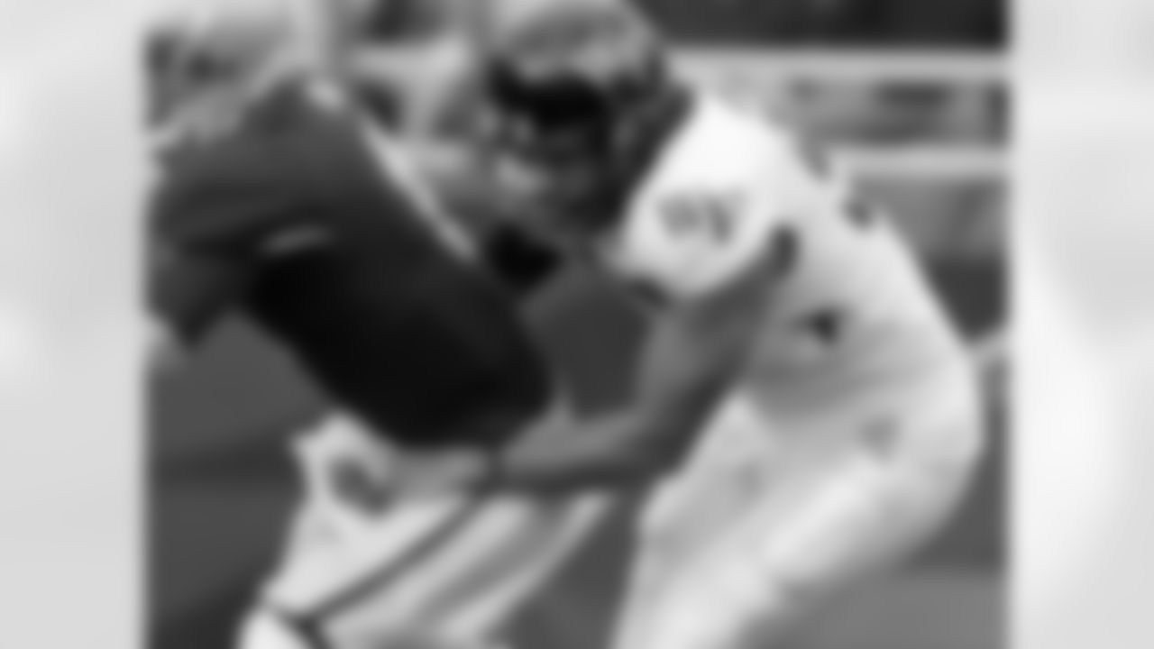 LB Kyle Wilber gets a sack during a game at Wake Forest. Wilber was drafted by Dallas in the fourth round (113th overall) in 2012.