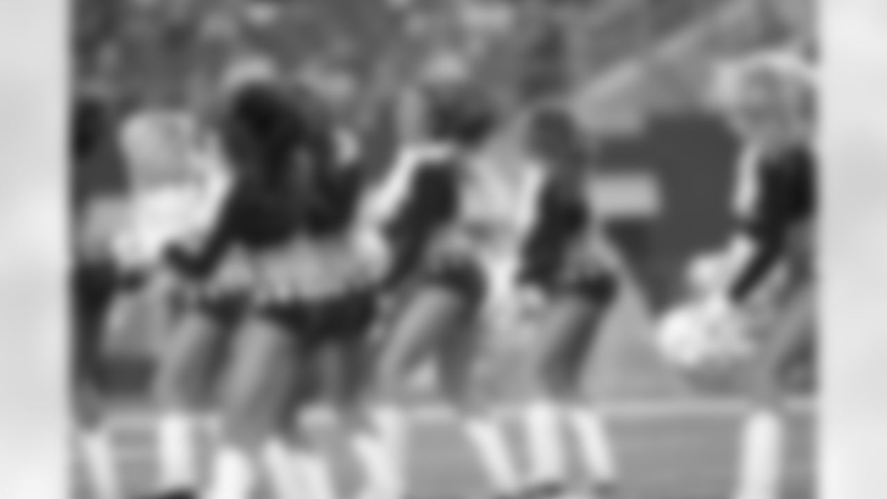 21 December 2014: Cheerleaders Christmas halftime show
of the Dallas Cowboys during the Cowboys 42-7 win over the Indianapolis Colts at AT&T Stadium in Arlington, Texas. Photo by James D. Smith/Dallas Cowboys