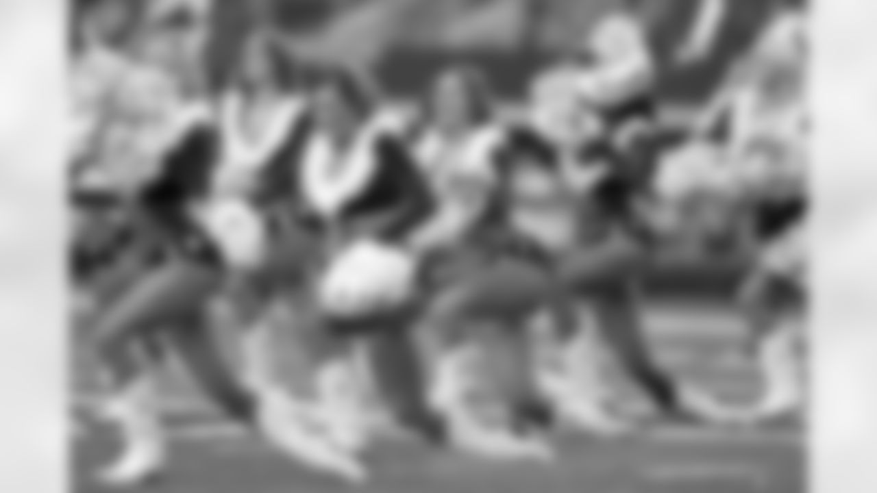 21 December 2014: Cheerleaders Christmas halftime show
of the Dallas Cowboys during the Cowboys 42-7 win over the Indianapolis Colts at AT&T Stadium in Arlington, Texas. Photo by James D. Smith/Dallas Cowboys