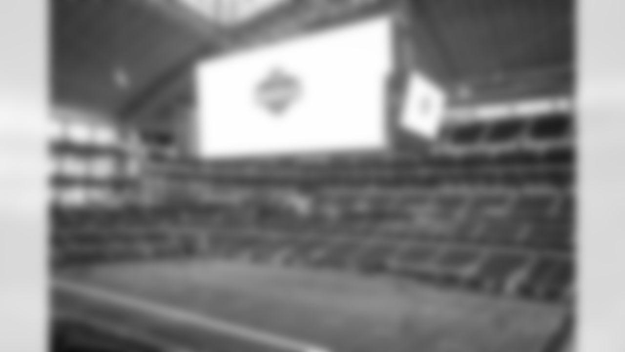 14 March 2018: General view of the stadium interior for the 2018 NFL Draft at AT&T Stadium in Arlington, Texas.
