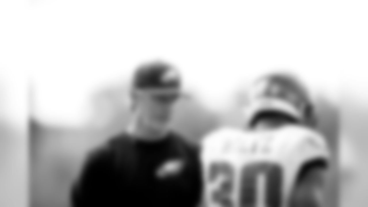 Defensive backs coach Cory Undlin and CB Jomal Wiltz