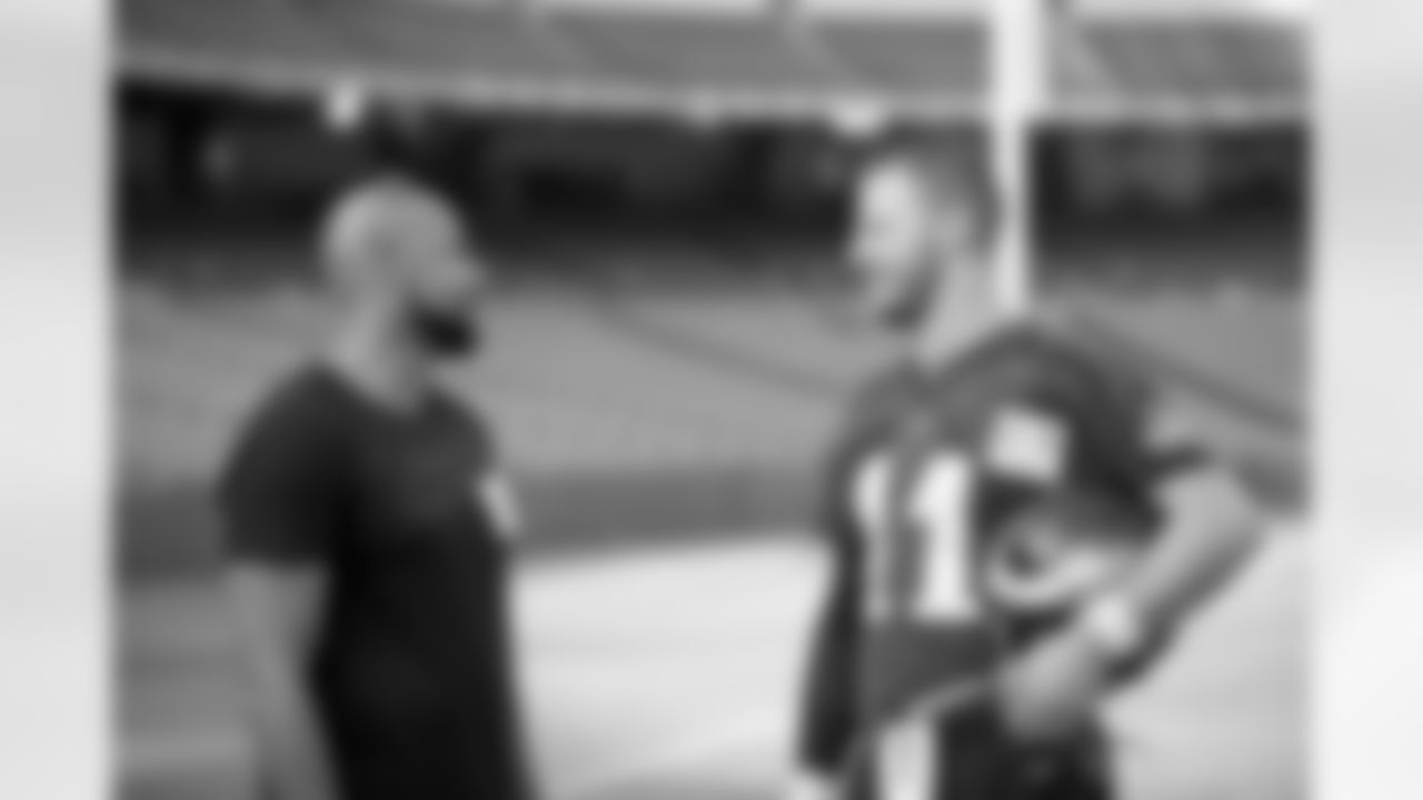Hank Baskett and Carson Wentz