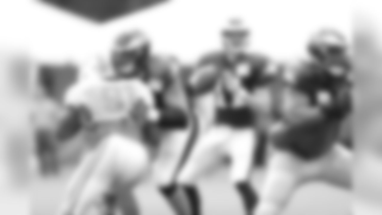 DE Cameron Wake and T Lane Johnson