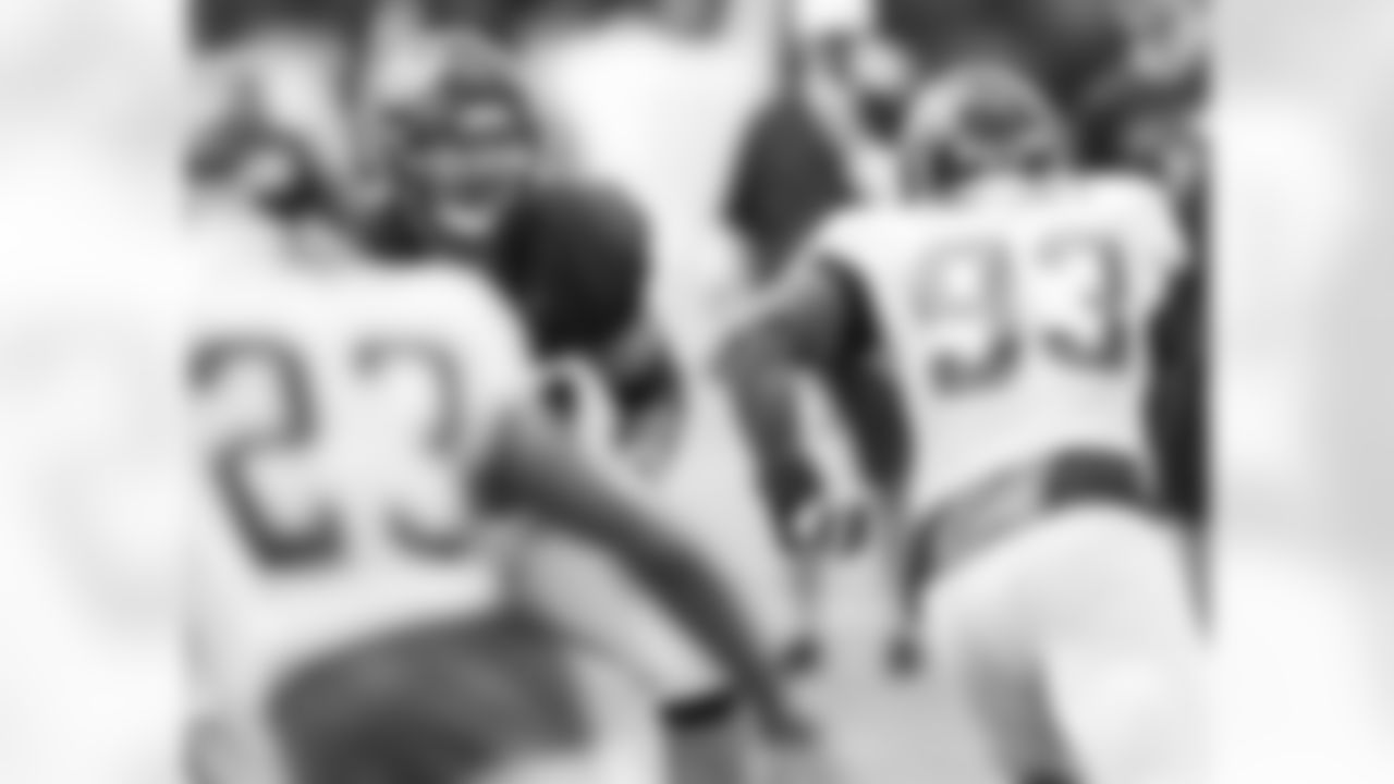 T Jake Matthews and DE Dwight Freeney